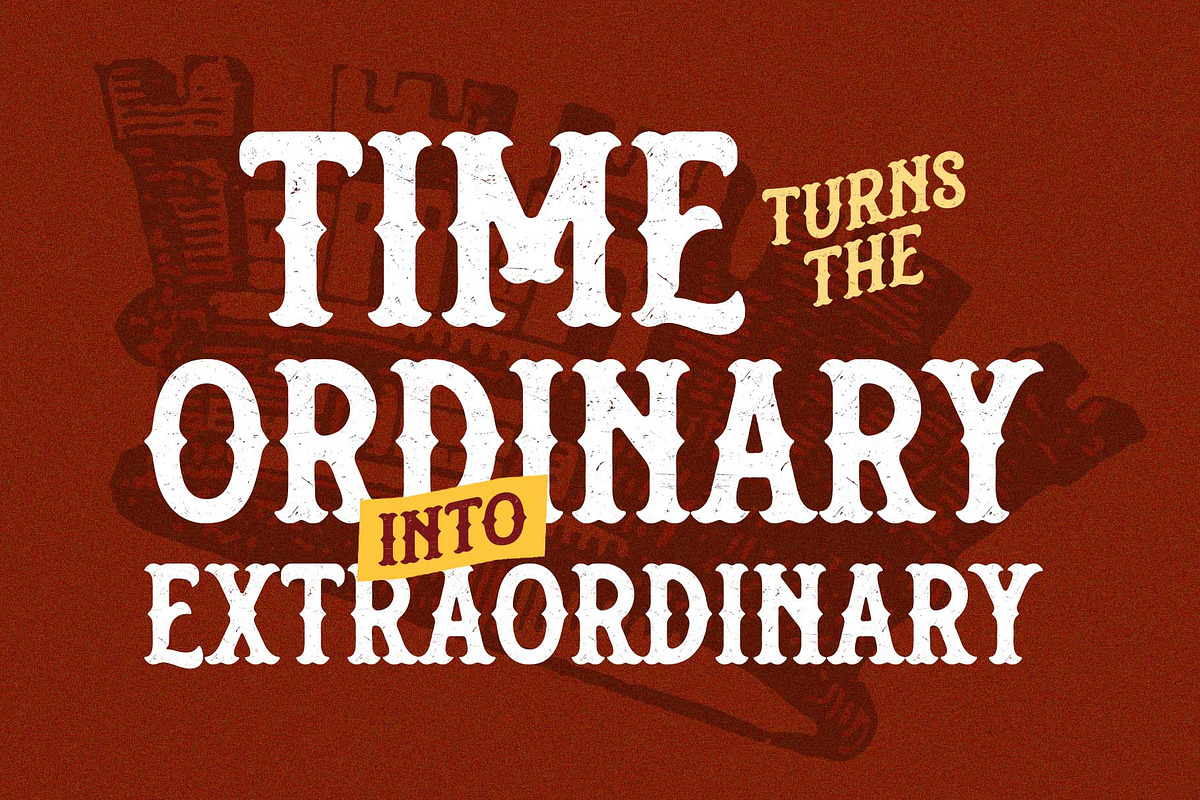 Gashroad - Vintage Style, a Font by Arterfak Project (Photo 6 of 13)