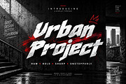 Urban Project, a Script Font by Wow Magic (Thumbnail 1 of 5)