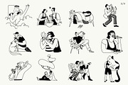 Simple Joys: 35 Hand Drawn Doodles, a Person Illustration by Olly Kava (Thumbnail 4 of 9)