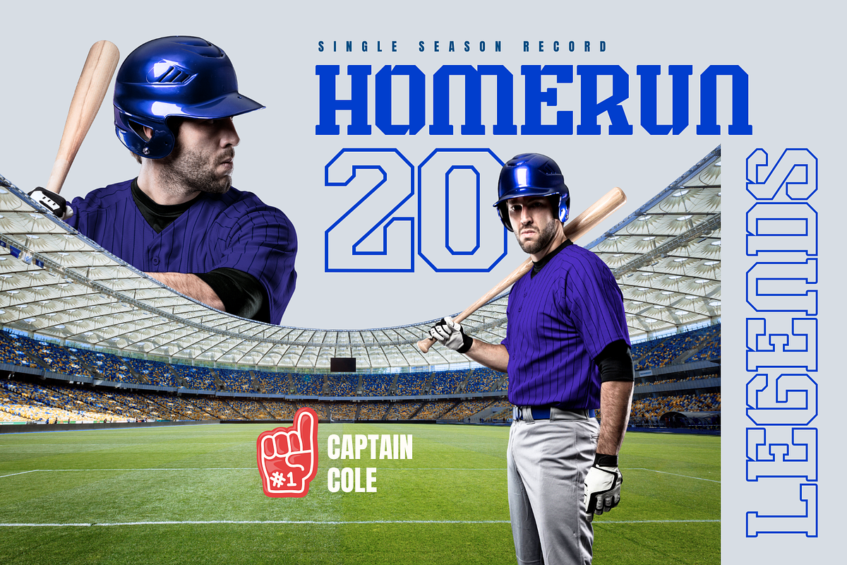 Energy Sport - Baseball Logo Font, a Slab Serif Font by Nirmana Visual (Photo 9 of 9)