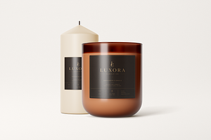 Scented Candle Mockup