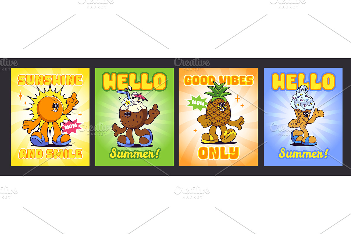 Summer vacation beach party bg with, an Object Illustration by art PVP - market