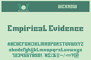 Real time font, a Font by weknow (Thumbnail 4 of 5)