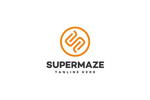 Supermaze - Letter S Logo