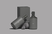 Plastic Pump Bootle with Box Mockups, a Packaging Mockup by fakhroo (Thumbnail 2 of 3)