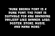 Punk Bromix - Music Font, a Sans Serif Font by Iqsiart Studio (Thumbnail 4 of 6)