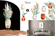 Pampas grass and greenery collection, a Decorative Illustration by TanyaOak (Thumbnail 7 of 7)