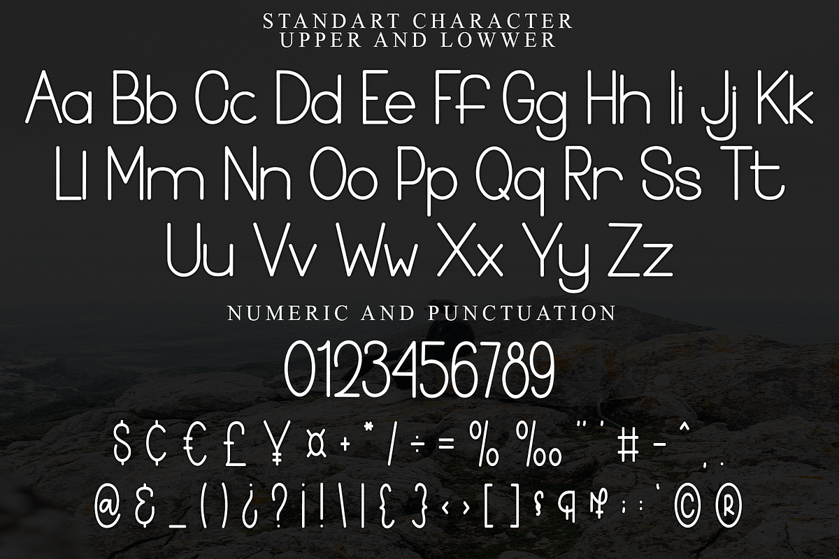 Aesthetic Things, a Sans Serif Font by InermediaSTUDIO (Photo 3 of 8)