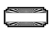 Art Deco Frame SVG Bundle, an Illustration by Creativeshirt (Thumbnail 5 of 31)