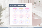 Mental health bundle Canva template, a Social Media Template by Cate Creates (Thumbnail 8 of 12)