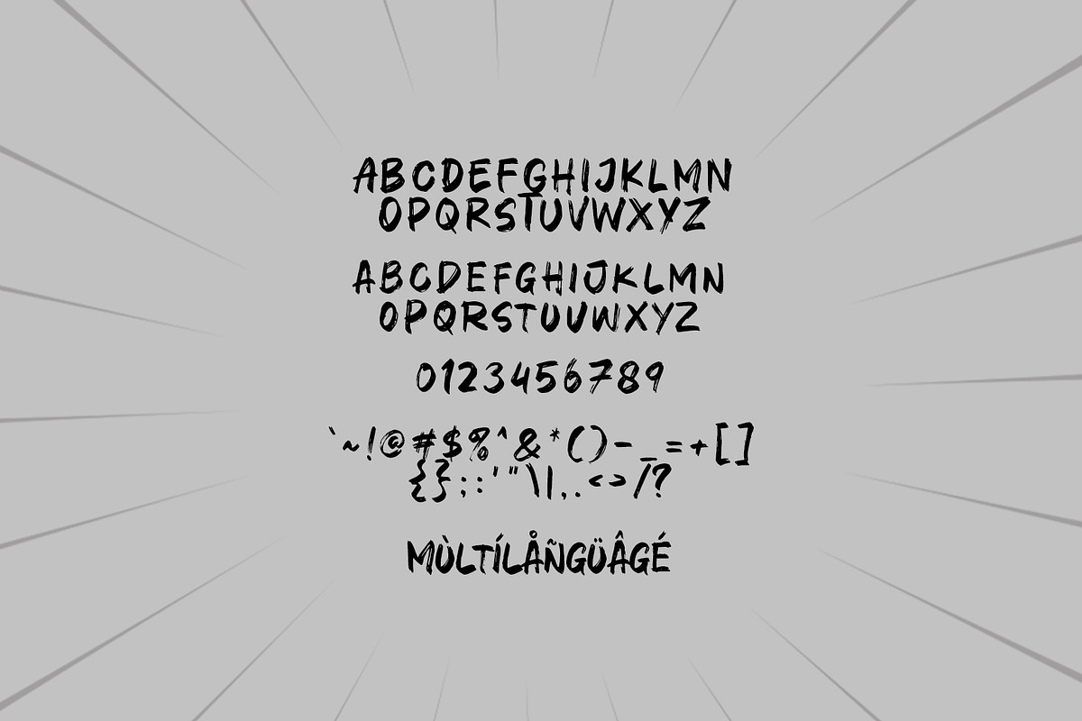 Brat Town, a Font by khurasan (Photo 6 of 6)
