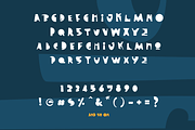Jazz Malino Playful Font, a Sans Serif Font by AaType. (Thumbnail 3 of 8)