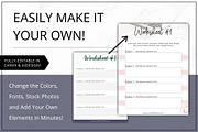 Lead Magnet Templates Canva InDesign, a Magazine Template by Lady Boss Studio (Thumbnail 4 of 10)