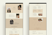 Elegant | Photo Price Guide Webpage, a Websites & App Template by Studio Leelou (Thumbnail 5 of 8)