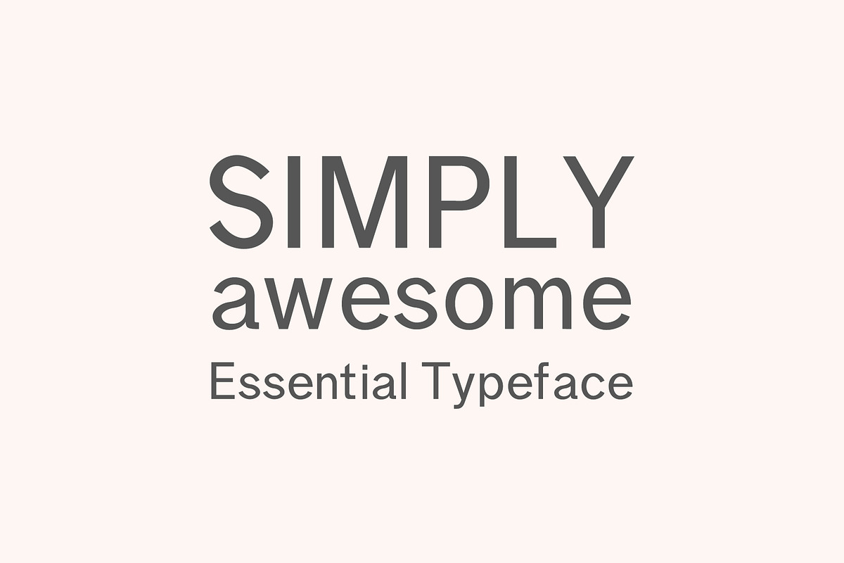 Effren An Essential Sans Serif Font preview 3