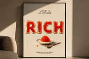 Premium Caviar Font, a Sans Serif Font by Handmadefont (Thumbnail 9 of 14)