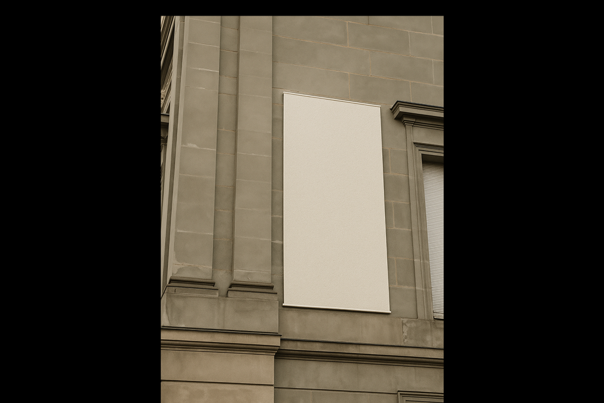 Outdoor Building Banner Mockup PSD, an Advertising Mockup by MD.HAMZA.DESIGNS (Photo 3 of 3)