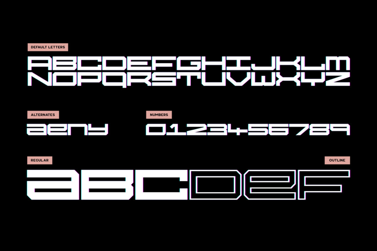 Synapse Typeface, a Sans Serif Font by Tugcu Design Co. (Photo 2 of 4)