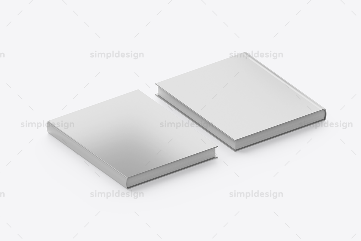 Quarto Hardcover Book Mockup, a Books & Magazine Mockup by SimplDesign (Photo 10 of 13)
