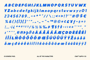 CS Generic Pixel, a Sans Serif Font by Craft Supply Co. (Thumbnail 8 of 8)