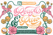 Rough & Raw Photoshop Brush Set, a Brush Add-On by Shoutbam (Thumbnail 1 of 10)