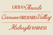 Avenue Market Duo, a Script Font by Letter Fresh (Thumbnail 6 of 10)