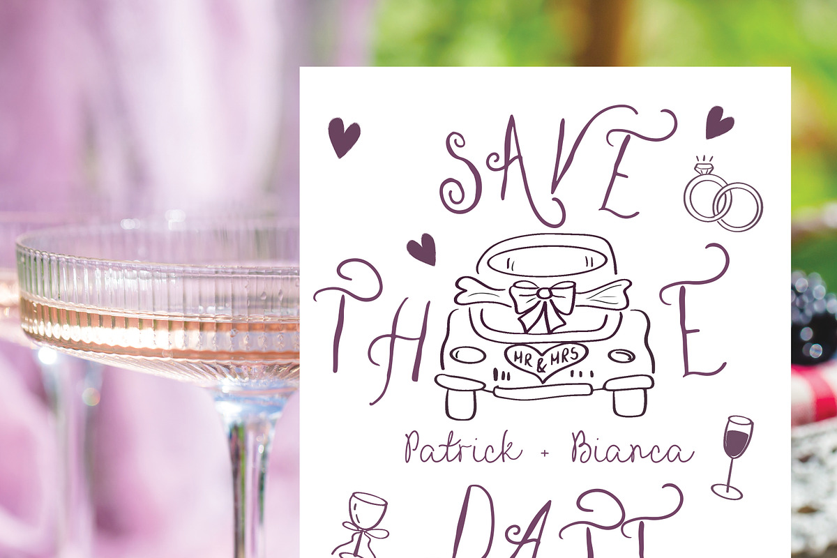 Whimsical Handdrawn Holly Jolly Font, a Handwritten Font by Amalia Calligraphy (Photo 9 of 11)