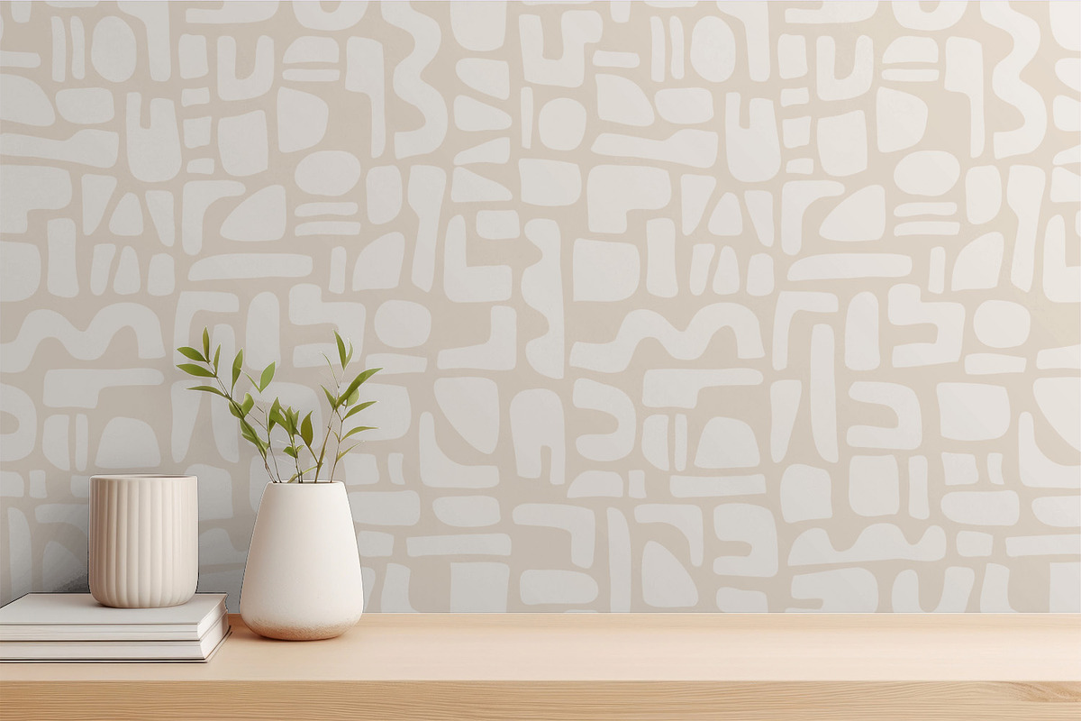 Bright Abstract Stones, a Wallpaper Graphic by MalyskaStudio (Photo 2 of 4)