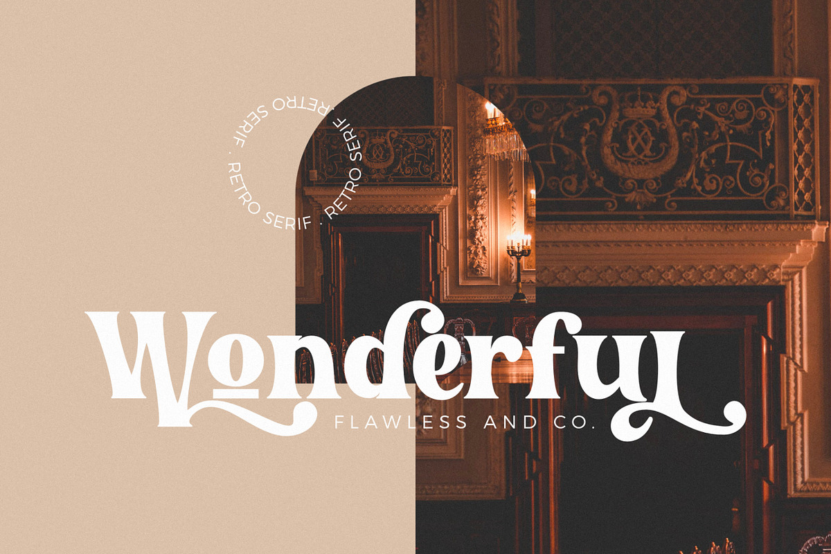 Battora - Modern Retro Font, a Serif Font by Flawless And Co (Photo 3 of 13)