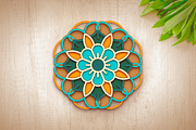 3D Poppy Flower Mandala - SVG Cut Fi, an Object Graphic by Arshad Ali (Thumbnail 8 of 8)