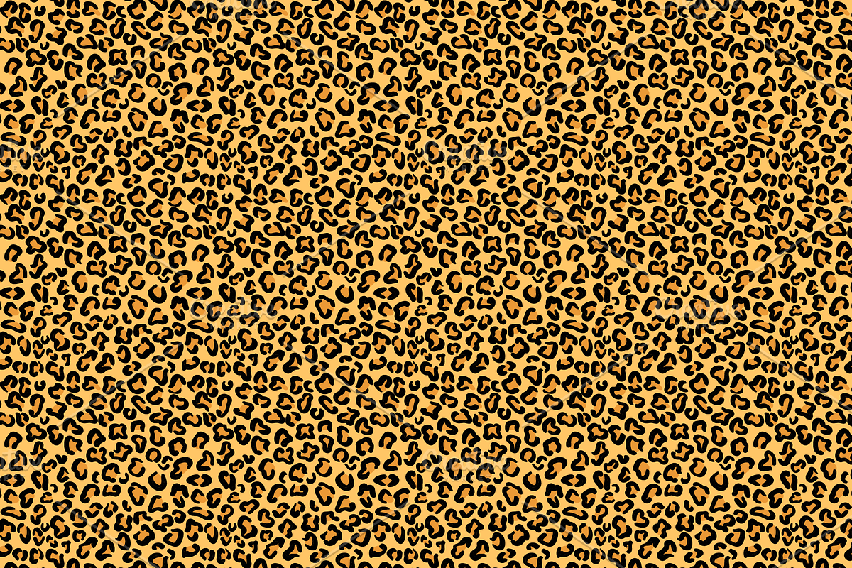 Big cat seamless pattern bundle, a Pattern Graphic by Queen of Infographics (Photo 9 of 9)