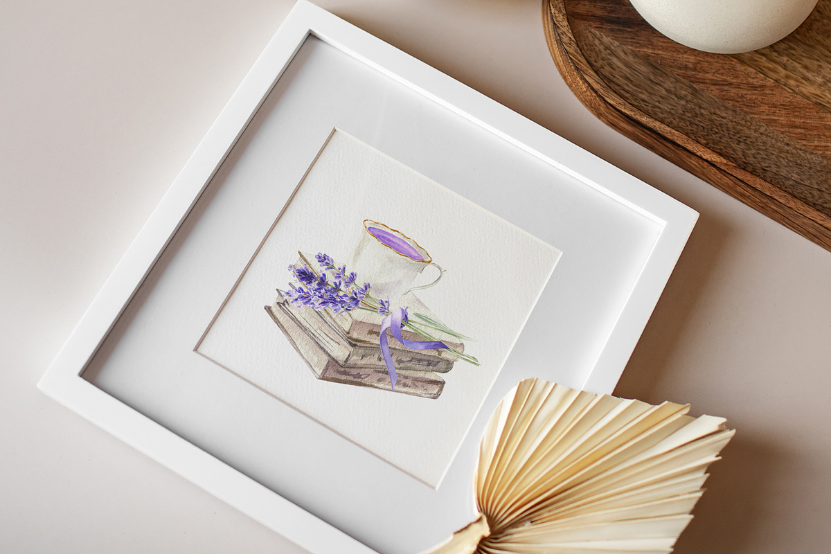 Lavender story | Watercolor set, a Texture Illustration by Elena Dorosh (Photo 8 of 12)