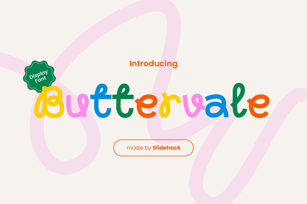 Buttervale - Playful Curly Font, a Font by Studio Moara