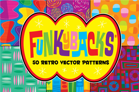 Funkybacks: Retro Fifties Patterns preview 6