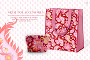Blooming paisley seamless pattern, a Pattern Graphic by AnaGuziiArt (Thumbnail 4 of 11)