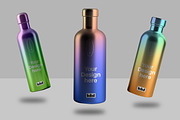 Three Metal Water Bottles Mockup, a Product Mockup by CreativeShaper (Thumbnail 1 of 2)