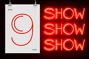 Neon Magic - Retro Sans Serif Font, a Sans Serif Font by Illushvara Design (Thumbnail 5 of 7)