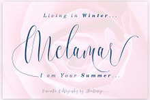 Melamar Calligraphy