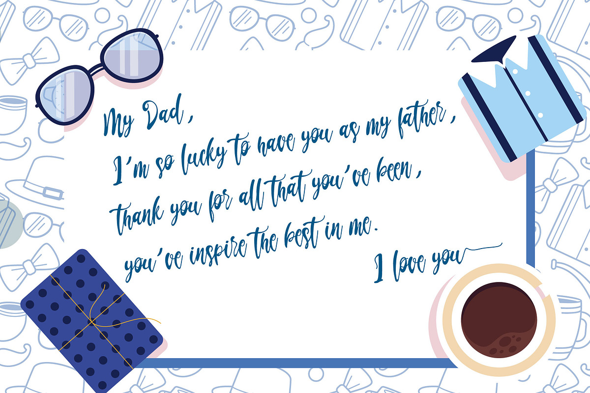Dad Collections Font, a Handwritten Font by Nobu Collections (Photo 4 of 11)