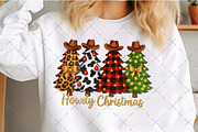 Howdy Cowgirl Christmas Tree PNG, an Illustration by Craft Nest (Thumbnail 2 of 6)