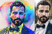 Colorful Watercolor Photo Effects, an Action Add-On by Amorjesu.com (Thumbnail 23 of 40)