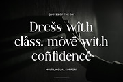 Not Reality - Retro Serif Font, a Serif Font by Flawless And Co (Thumbnail 5 of 10)