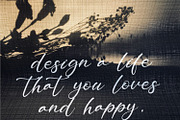 Bitley Anthem - Handwritten Font, a Script Font by StringLabs (Thumbnail 8 of 10)