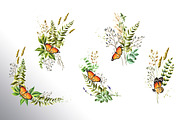 Wildflowers, a Decorative Illustration by Daria Ustiugova (Thumbnail 5 of 14)