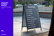 Hospitality A-Frame Mockup, a Product Mockup by mockstock (Thumbnail 1 of 2)
