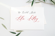 Ophelia Pen, a Script Font by KLUGE+CO (Thumbnail 11 of 11)