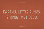 Greenthumb | Sans Serif Display Font, a Sans Serif Font by Sarah Celia Design (Thumbnail 3 of 3)