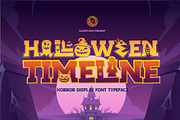 HALLOWEEN TIMELINE, a Serif Font by Olexstudio (Thumbnail 1 of 7)