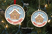 Sweet Christmas Gingerbread SVG File, a Seasonal Illustration by CrexoraLab (Thumbnail 1 of 3)