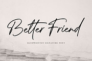 Better Friend Font, a Script Font by trustha (Thumbnail 18 of 18)